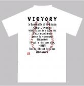 オリジナルTシャツ　デザインティーシャツ　VictoryプリントTシャツ